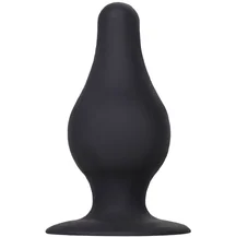 Анальная пробка в виде масти пики Erotist Spade L чёрная