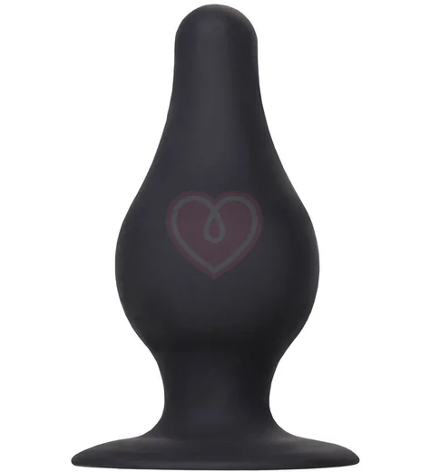 Анальная пробка в виде масти пики Erotist Spade L чёрная фото 1