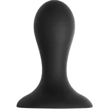 Анальная пробка со смещённым центром тяжести Erotist Hidro S чёрная