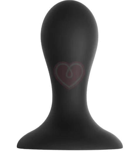 Анальная пробка со смещённым центром тяжести Erotist Hidro S чёрная фото 1