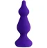 Фактурная анальная пробка ToDo Sholt фиолетовая фото 1
