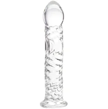 Стеклянный фаллоимитатор Sexus Glass прозрачный