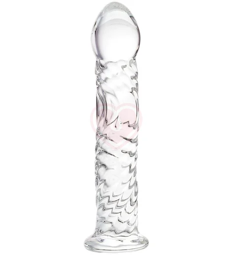 Стеклянный фаллоимитатор Sexus Glass прозрачный фото 1