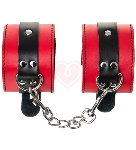 Ножные оковы Toyfa Theatre красные фото 1