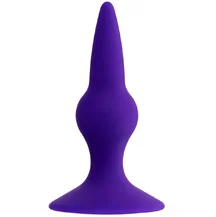 Анальная пробка на присоске ToDo Klapsy фиолетовая