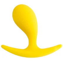 Анальная пробка ToDo Blob жёлтая