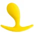 Анальная пробка ToDo Blob жёлтая фото 1