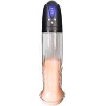 Автоматическая помпа в реалистичной вставкой Sexus Men Expert Thorin чёрная