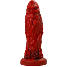 Вибратор на присоске Toyfa Black&Red Monster Docus чёрно-красный