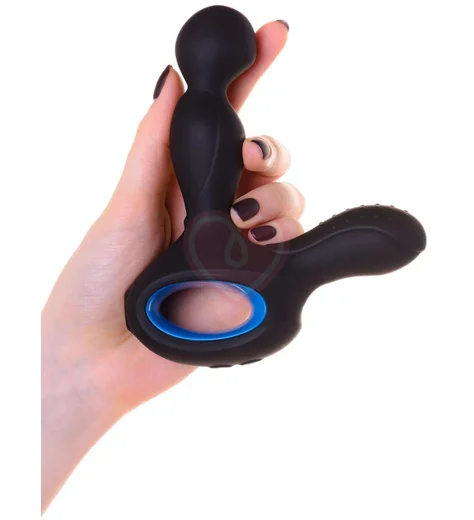 Стимулятор простаты с ротацией головки Erotist Sixth чёрный фото 7