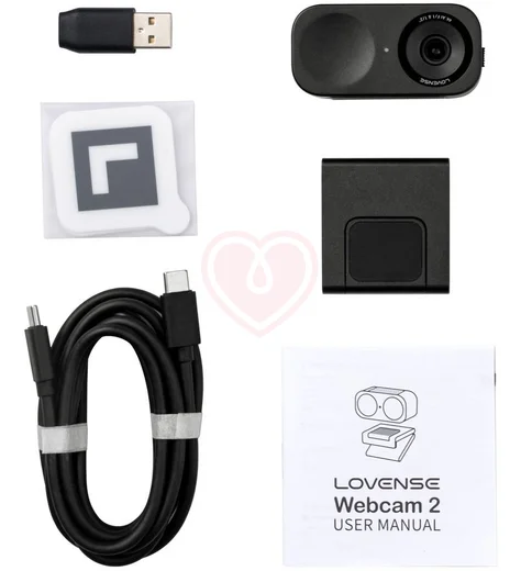 Веб-камера 4K Lovense Webcam 2 чёрная фото 4