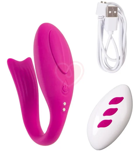 Вибратор для пар A-Toys Dolphy розовый фото 5