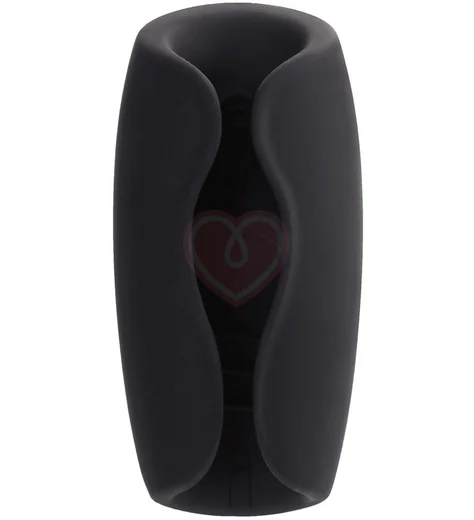 Вибромастурбатор с электростимуляцией и нагревом Erotist Hailstorm чёрный фото 2