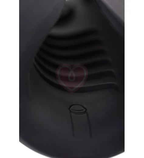 Вибромастурбатор с электростимуляцией и нагревом Erotist Hailstorm чёрный фото 5