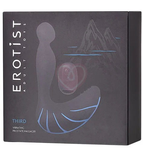 Вибростимулятор простаты с пультом Erotist Third чёрный фото 9