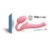 Безремневой гибкий страпон Strap-on-me Bendable S розовый фото 7