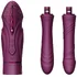 Секс-машина со сменными насадками и функцией нагрева Zalo Sesh фиолетовая фото 5