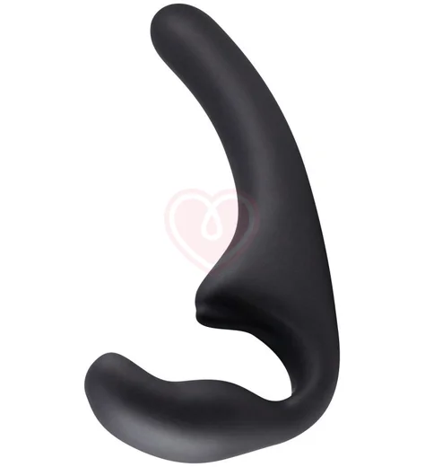 Безремневой страпон Natural Temptation чёрный фото 3