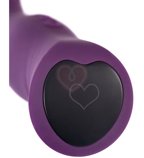 Гибкий вибратор с ребристой поверхностью Flovetta Lupin фиолетовый фото 4