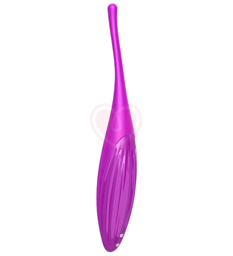Точечный вибратор Satisfyer Twirling Joy с управлением от приложения пурпурный фото 2