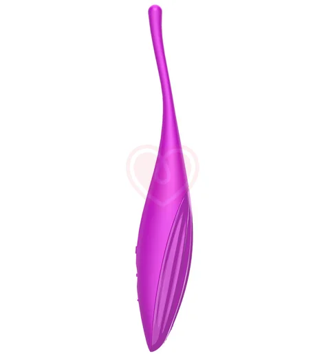 Точечный вибратор Satisfyer Twirling Joy с управлением от приложения пурпурный фото 3