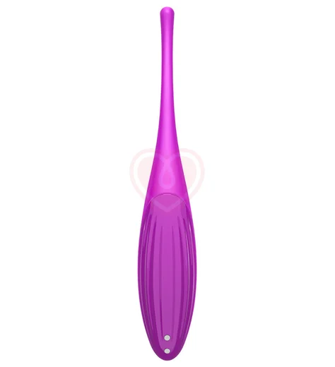 Точечный вибратор Satisfyer Twirling Joy с управлением от приложения пурпурный фото 4