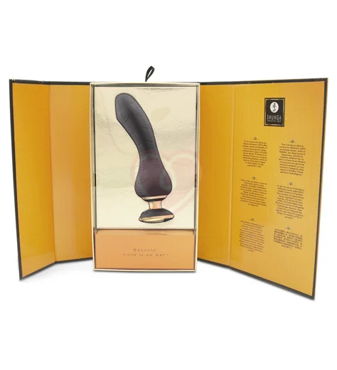 Вибратор Shunga SANYA чёрный фото 3