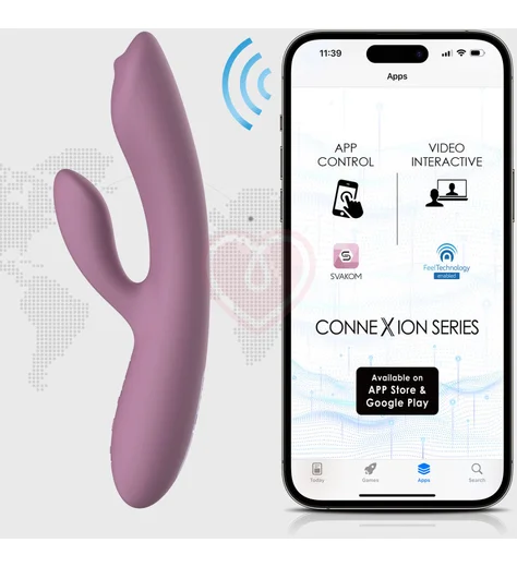 Вибратор-кролик для стимуляции точки G Svakom Trysta Neo лиловый фото 2