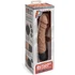 Реалистичный вибратор PowerCocks Girthy 16 см мокка фото 4