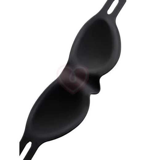 Силиконовая маска на глаза Toyfa Theatre чёрная фото 3