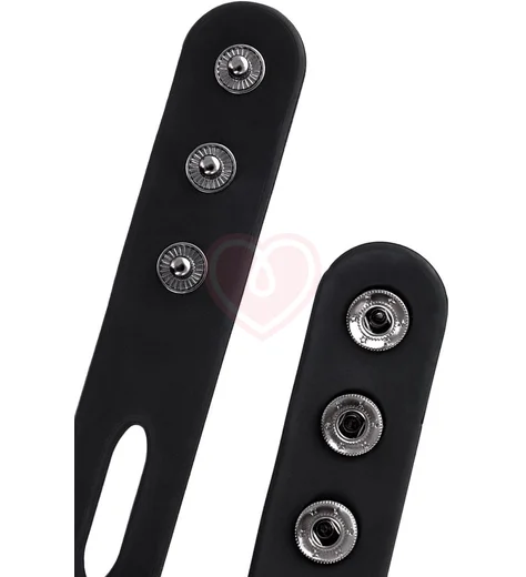 Силиконовая маска на глаза Toyfa Theatre чёрная фото 5