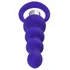 Анальная ёлочка со съёмной вибропулей ToDo Twisty фиолетовая фото 2
