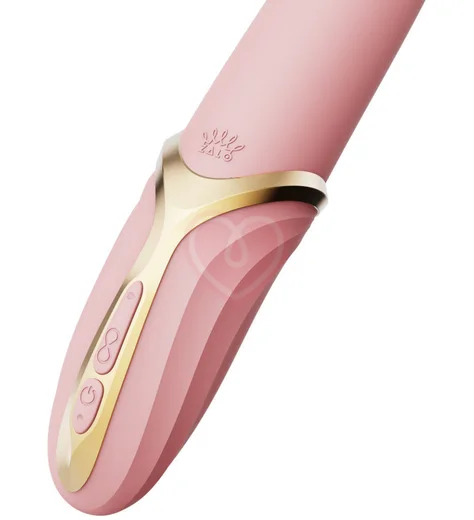 Вибратор с нагревом Zalo Eve розовый фото 5