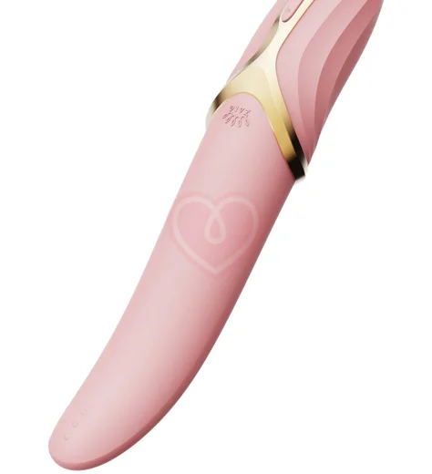 Вибратор с нагревом Zalo Eve розовый фото 6