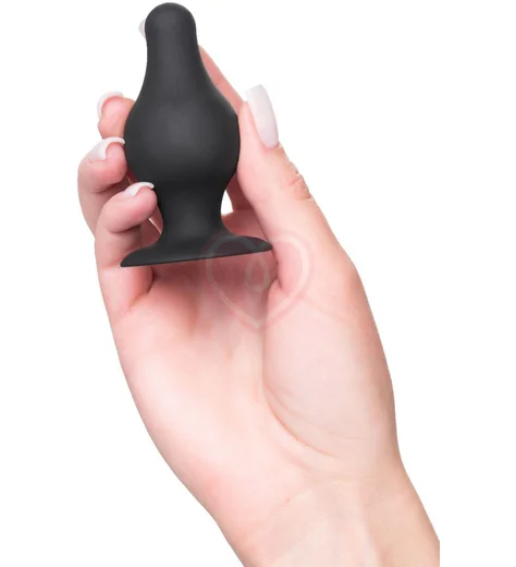 Анальная пробка в виде масти пики Erotist Spade S чёрная фото 3