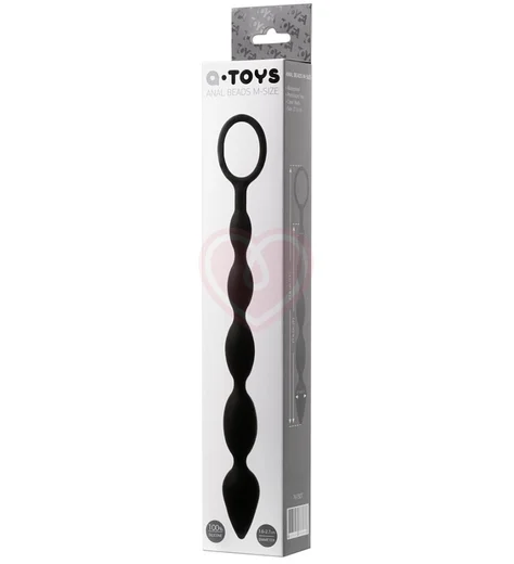 Анальная цепочка со звеньями Toyfa A-toys М чёрная фото 5