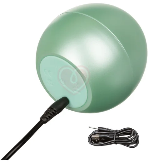 Круглый мини-вибратор с ребрышками Opal Ripple Massager фото 4