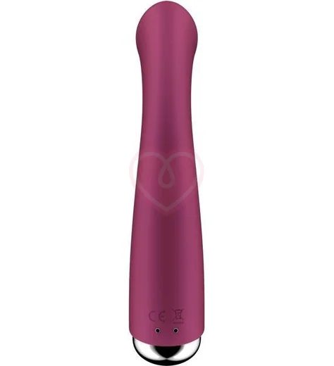 Вибратор для зоны G с ротацией Satisfyer Spinning G-Spot 1 бордовый фото 4