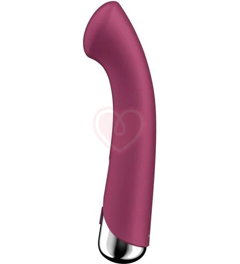 Вибратор для зоны G с ротацией Satisfyer Spinning G-Spot 1 бордовый фото 6