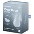 Вибратор для внешней стимуляции Satisfyer Dew Drop голубой фото 4