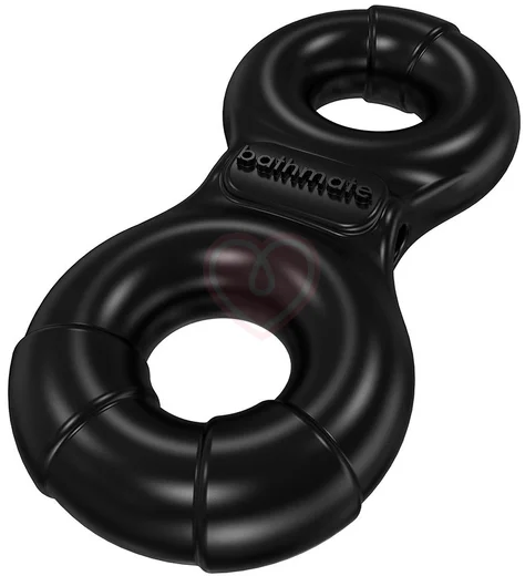 Эрекционное кольцо с вибропулей Bathmate Vibe Ring Eight чёрное фото 2