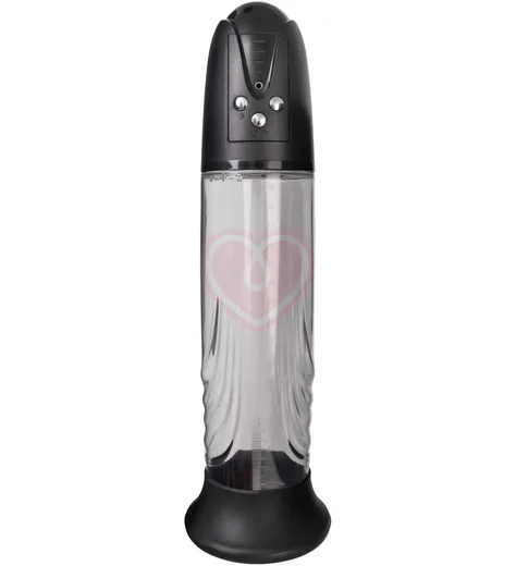 Автоматическая помпа в реалистичной вставкой Sexus Men Expert Thorin чёрная фото 2