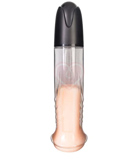 Автоматическая помпа в реалистичной вставкой Sexus Men Expert Thorin чёрная фото 6