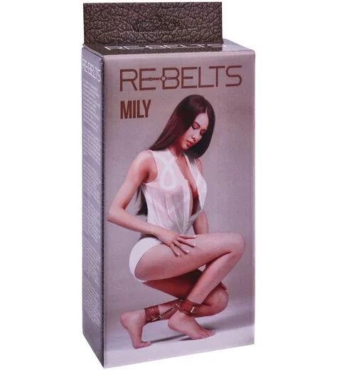 Поножи Rebelts Mily Brown коричневые фото 3