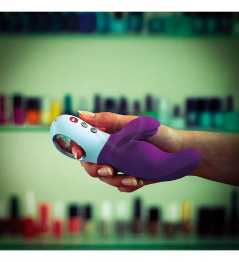 Вибратор со стимулятором клитора и точки G Fun Factory MiSS Bi розовый фото 2