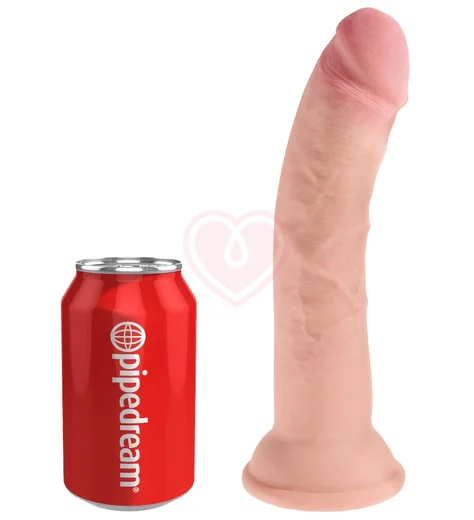 Фаллоимитатор на присоске King Cock Triple Density 20 см телесный фото 4