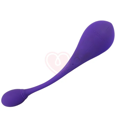 Вибратор для тройной стимуляции с пультом Go Gasm фиолетовый фото 2