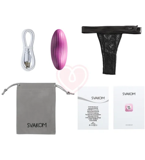 Компактный вибратор Svakom Edeny с управлением от приложения фото 8