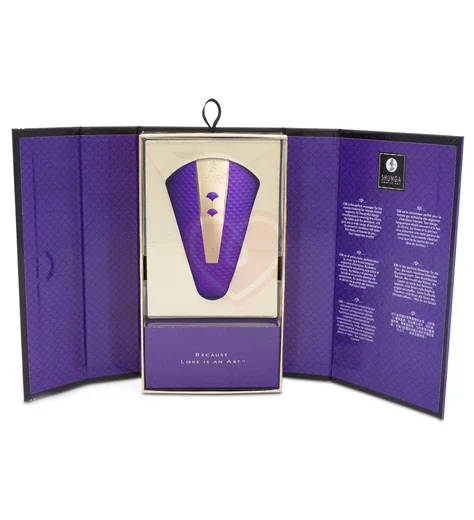 Мини-вибратор Shunga OBI фиолетовый фото 4