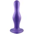 Изогнутый фаллоимитатор Strap-On-Me Dildo Plug Curvy размер M 14 см фиолетовый фото 2